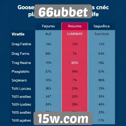 Comparação de 66ubbet com outras plataformas