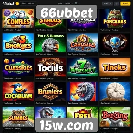 66ubbet oferece diversidade de jogos online